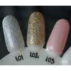 Lakier Hybrydowy CHARBONNE 7 ml kolor 102 złoty