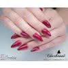 Lakier Hybrydowy CHARBONNE 7 ml kolor 033 bordo PERŁOWY z drobinkami