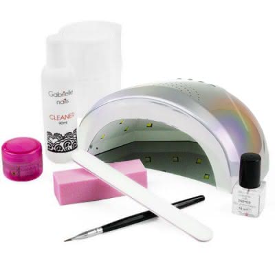 Zestaw do żelu z lampą holograficzną LED 48W z żelem jednofazowym 15ml no. 7