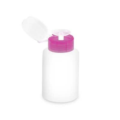 Dozownik do płynów z pompką plastikowy różowy 170ml