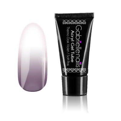 Akrylożel Thermo Violet / Soft Pink Gabrielle Nails w tubie 30g