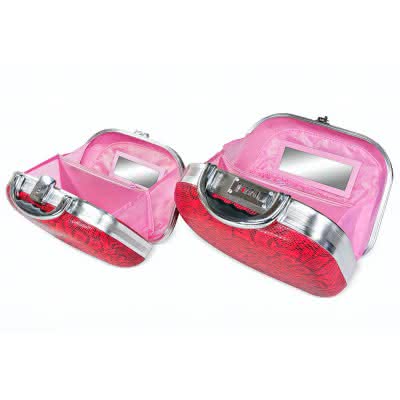 Kufer vip 8017-2 bliźniak mniejszy CZERWONY