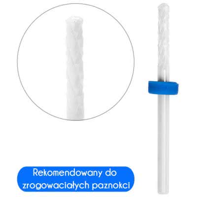 Frez Ceramiczny szczelinowy niebieski - średna gradacja