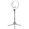 Lampa pierścieniowa Ring light 18' 48W led czarna + statyw