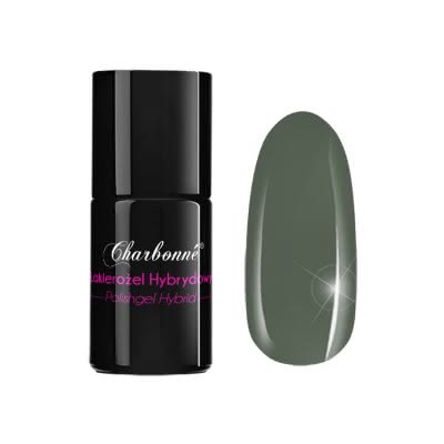 Lakier Hybrydowy CHARBONNE 7 ml kolor 069 szara zieleń malachitowa