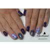 Lakier Hybrydowy CHARBONNE 15 ml kolor 121 grafitowy fiolet