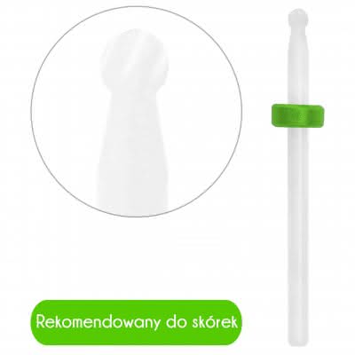 Frez Ceramiczny kuleczka zielony - gruba gradacja