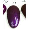 Lakier Hybrydowy CHARBONNE 15 ml kolor 011 bordowy fiolet ciepły PERŁOWY