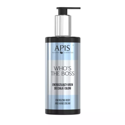 APIS WHO'S THE BOSS Energizujący krem do ciała i dłoni 300 ml