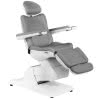 Fotel kosmetyczny elektr. Azzurro 870 3 siln. szary
