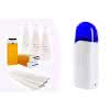 Podgrzewacz BLUE - WHITE do wosku + 3 woski +3 kosmetyki + paski