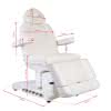 Fotel kosmetyczny elektr. Azzurro 708B Exclusive 4 siln. podgrzewany