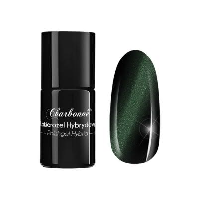 Lakier Hybrydowy CHARBONNE magnetyczny 15 ml kolor C2 SERIA CAT EYE