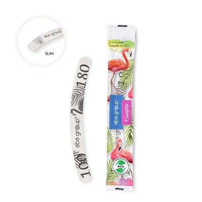 Pilnik do paznokci Aba Group Safe Packet Banan 100/180 Slim - FLAMING