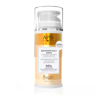 APIS Bogactwo Miodu Regenerujący Krem z Mleczkiem Pszczelim 100ml