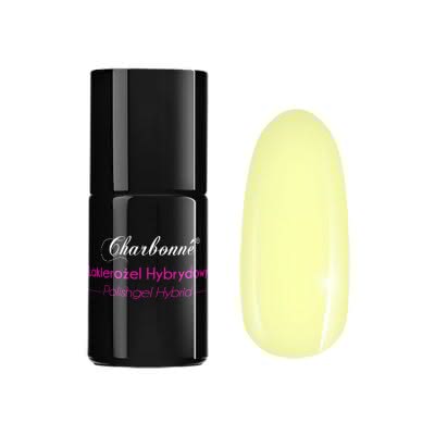 Lakier Hybrydowy CHARBONNE 7 ml kolor 039 pastelowy żółty