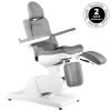 Fotel kosmetyczny elektr. Azzurro 870S pedi 3 siln. szary