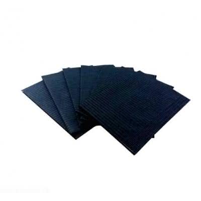Serwety podfoliowane CZARNE 50 szt.