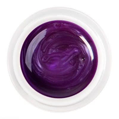 Żel kolorowy / paint żel 5 ml - nr 004 - fioletowy perłowy