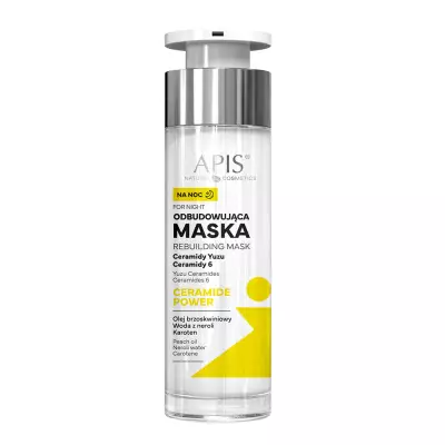 APIS CERAMIDE POWER Odbudowująca maska na noc 50ml
