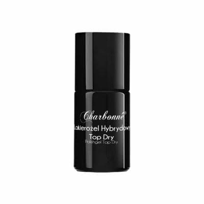 Lakier Hybrydowy CHARBONNE Top DRY 15 ml