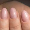 Lakier Hybrydowy CHARBONNE Base EXTENSION COVER Glitter Silver do przedłużania i utwardzania naturalnej płytki typu HARD 7ml