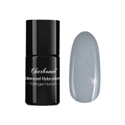 Lakier Hybrydowy CHARBONNE 15 ml kolor 024 szary subtelnieperłowy