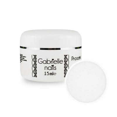 Proszek akrylowy super biały Gabrielle Nails 15ml