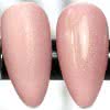 Lakier Hybrydowy CHARBONNE Base EXTENSION COVER Glitter Gold do przedłużania i utwardzania naturalnej płytki typu HARD 7ml