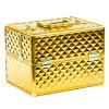 Kufer comfort z przegródkami diamond gold 3D