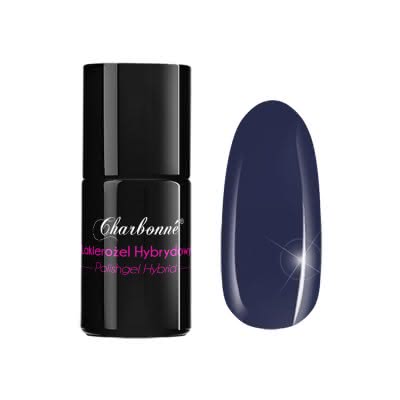 Lakier Hybrydowy CHARBONNE 7 ml kolor 096 grafit