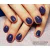 Lakier Hybrydowy CHARBONNE 7 ml kolor 027 ciemny fiolet PERŁOWY