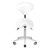 Taboret kosmetyczny Azzurro 037-S biały
