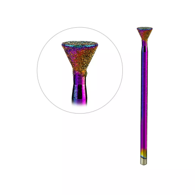 Frez diamentowy grzybek talerzyk tęczowy