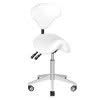 Taboret kosmetyczny Azzurro 037-S biały