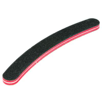 Pilnik gruby czarny banan 100/180