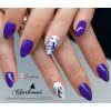 Lakier Hybrydowy CHARBONNE 15 ml kolor 123 energiczny fiolet