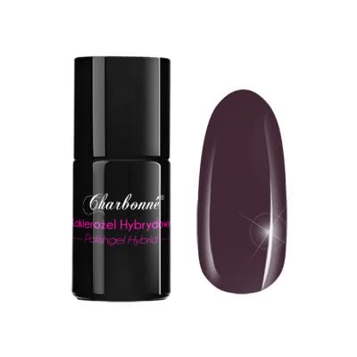 Lakier Hybrydowy CHARBONNE 7 ml Kolor 222 Kasztanowy