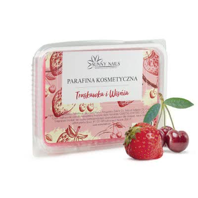 Parafina Kosmetyczna 600ml Truskawka i Wiśnia