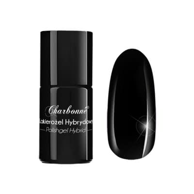Lakier Hybrydowy CHARBONNE 15 ml kolor 023 czarny