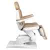 Fotel kosmetyczny elektr. Azzurro 870 3 siln. cappuccino