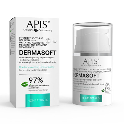 APIS HOME TERAPIS DERMASOFT Intensywnie łagodzący żel po zabiegach 50ml