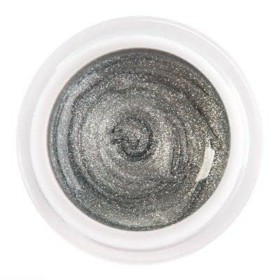Żel kolorowy / paint żel 5 ml - nr 076 - srebrny kryjący bez warstwy dyspersyjnej