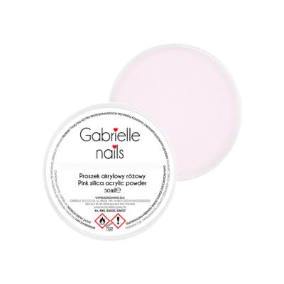 Proszek akrylowy różowy Gabrielle Nails 50ml