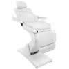 Fotel kosmetyczny elektr. Azzurro 870 3 siln. biały