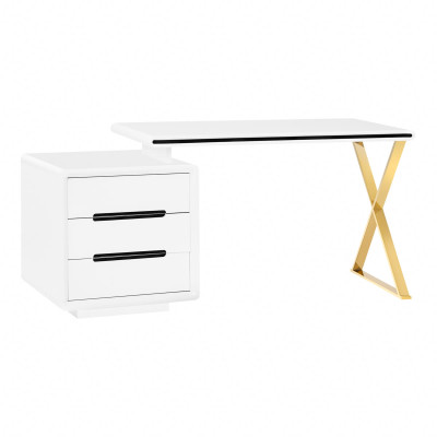 Biurko kosmetyczne 3309B białe