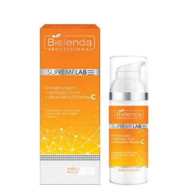 BIELENDA Supremelab Energy Boost Energetyzująco-nawilżający krem z ultrastabilną Witaminą C 50ml