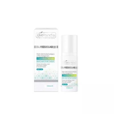 BIELENDA Derm Krem Dermostymulujący z Fito-kolagenem i Czynnikami Wzrostu 50ml