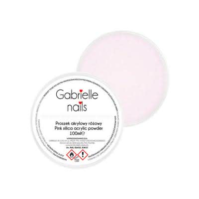 Proszek akrylowy różowy Gabrielle Nails 100ml