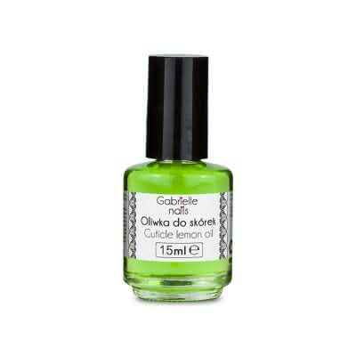 Oliwka odżywcza do skórek cytrynowa GABRIELLE Nails opakowanie 15 ml